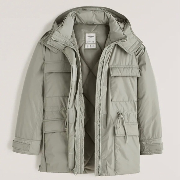 Abercrombie and Fitch Utility Parka - Picture 2 of 7